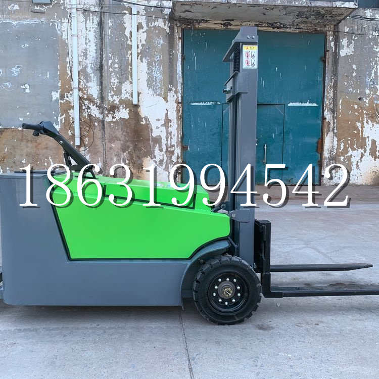 百色市小型电动叉车1吨2吨步行站驾式电瓶堆高充电装卸车液压升降车铲车